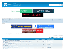 Tablet Screenshot of ispforum.cz